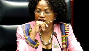 Baleka Mbete likely to face a hard day in Parliament. Image: Daily Maverick