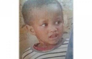 Three-year-old Curbune van Wyk Pic: bruinou.com