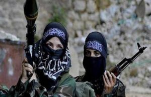 ISIS all women brigade pic: eaworldview