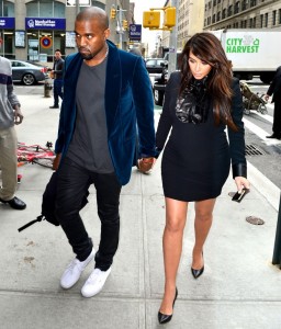 Kanye West and Kim Kardashian recently had baby North. – image source - www.usmagazine.com