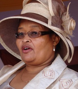 Sylvia Lukas, the only female ANC Premier