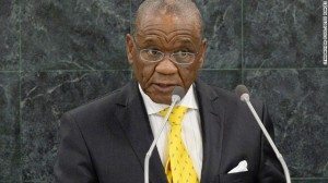 Lesotho Prime Minister Thomas Thabane: "I won't go to Lesotho to get killed." Image: Mewsrescue.com