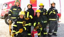 Two Capetown firefighters helped a woman with delivery this past weekend after coming it at their work place having obstetric pains.
