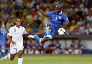 Balotelli who scored the winning goal. Photo: 4Dfoot.com