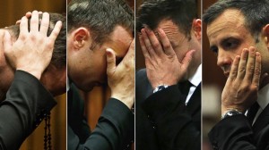 Time to ponder the future in prison for Oscar? Image: Abc News.