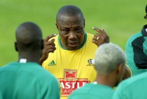 Bafana Coach, Shakes Mashaba not mincing his words. Image: Soccer Laduma.