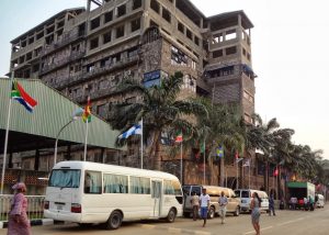 SCOAN Residence Before it Collapsed on 12 February, 2014. Image: Pilgrims to Lagos, Blogspot.