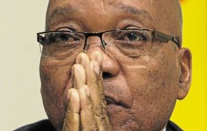 Zuma in trouble for his Jan van Riebeeck statement. Image: Timeslive.